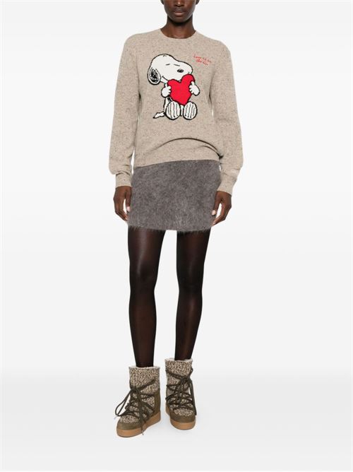maglia donna girocollo Snoopy MC2 SAINT BARTH | NEWQUEEN04140I